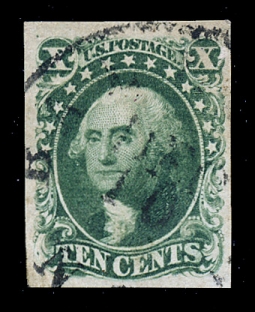 US 14 1855 10-cent Washington Ty. II