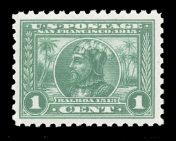 US 401 One-Cent Balboa Perf. 10