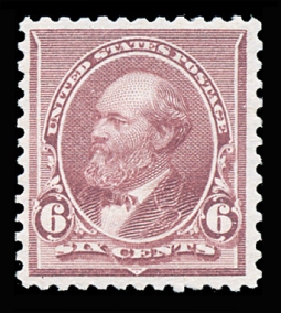 US 224  1890 6 Cent Garfield