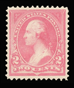 US 248   2-cent Washington Pink Type I