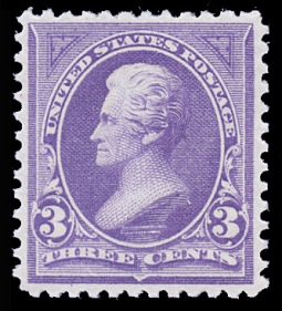 US 253  Three-cent Jackson