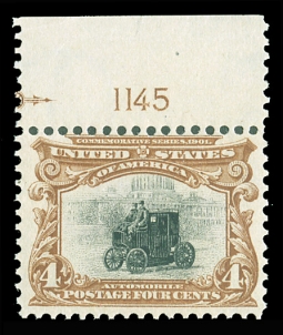 US 296 Four-cent Electric Auto