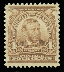 US 303 1902 Four-cent Grant