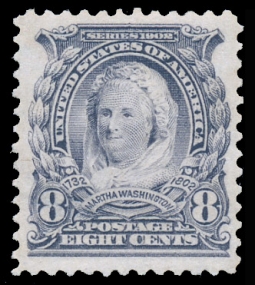 US 306 1902 Eight-cent Martha Washington