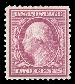 US 332  1908 Two Cent   Washington
