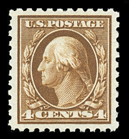 US 427 1914 Four-cent Washingto