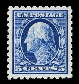 US 428  1914 Five-cent Washington