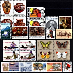 1977   US Commemorative Stamp Year Set; 1704-30