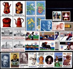 1979  US Commemorative Stamp Year Set; 1770-1802