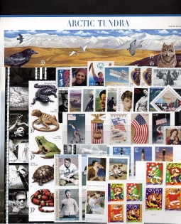 2003 US Commemorative Stamp Year Set; 3746-48, 3771-91, 3802-28
