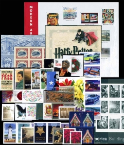 2013 US Commemorative Stamp Year Set, 4721-4845