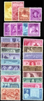 1948  US Commemorative Stamp Year Set; 953-80