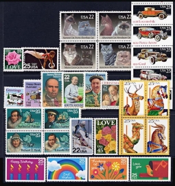 1988  US Commemorative Stamp Yearset;  2369-2400