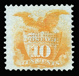 US 116 1869 10 Cent Eagle & Shield