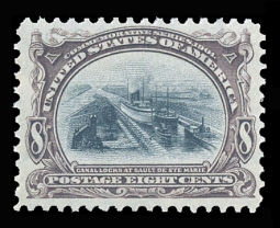 US 298 Pan American Expo Eight-Cent Canal Locks