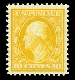 US 381 1910 10-cent Washington