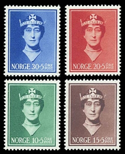 "Norway B11-14, Queen Maud Charities"