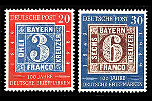 Bundespost, 1949-2010 Stamps