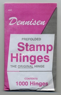 Dennisen Peelable Stamp Hinges