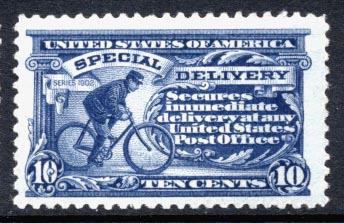 US E11 1917 10-cent Special Delivery