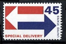 US E22 45-cent Special Delivery
