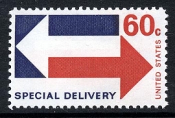 US E23 60-cent Special Delivery