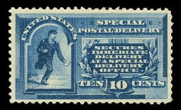 US E1 1885 10-cent Running Messenger