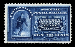 US E4, 1894 10-cent Special Delivery Messenger