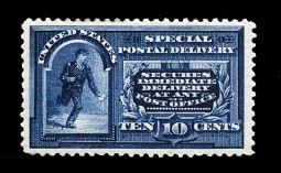 US E4, 1894 10-cent Special Delivery Messenger