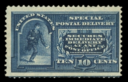 US E5 1895 10-cent Special Delivery Messenger