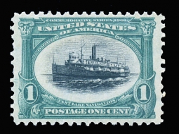 US 294 Pan Am Expo, One-cent Steamship