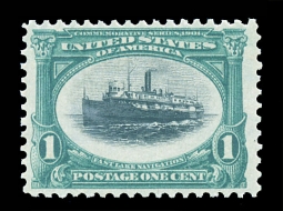 US 294 Pan Am Expo, One-cent Steamship