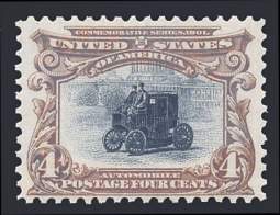 US 296 Four-cent Electric Auto