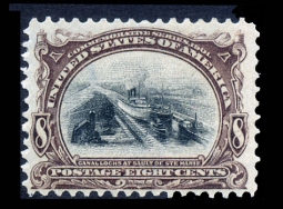 US 298 Pan American Expo 8-cent Canal Locks