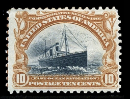 US 299 Ten-cent Ocean Steamer