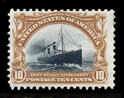 US 299 Ten-cent Ocean Steamer