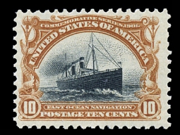 US 299 Ten-cent Ocean Steamer