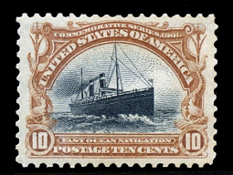 US 299 Ten-cent Ocean Steamer