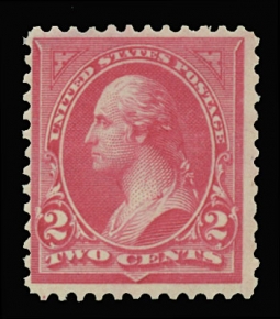 US 266 1895  Two-cent Washington Type II