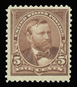 US 270   5 Cent Grant, Watermarked