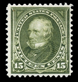 US 284 1897 15-Cent  Clay