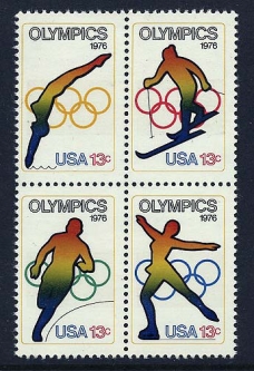 US 1695-8 Winter Olympics