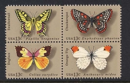 US 1712-15 Butterflies