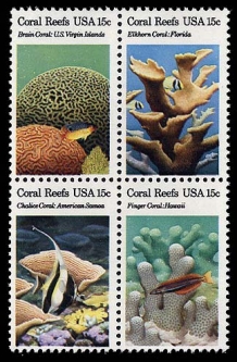 US 1827-30 Coral Reefs