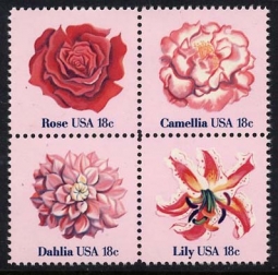 US 1876-9, 1981 American Flowers