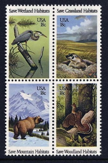 US 1921-4 Wildlife Preservation