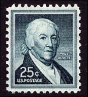 US 1048 25-cent Paul Revere