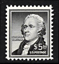 US 1053 $5 Alexander Hamilton
