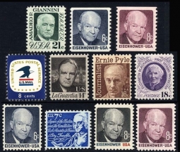 1393-1402; 1970-74 Issue-Eisenhower