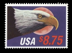 US 2394 $8.75 Express Mail Eagle & Moon